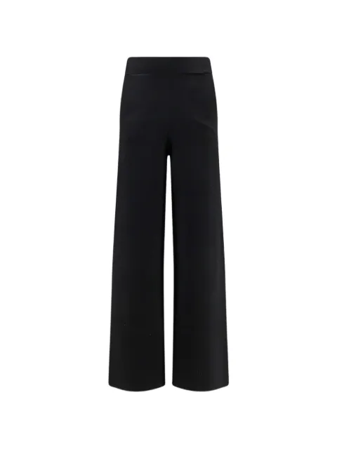 Hevo ribbed-waistband wide-leg trousers Black TORREGAVETONE1011WM6980303