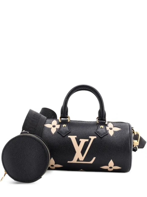 Louis Vuitton Pre-Owned Papillon Handbag Bicolor Monogram Empreinte Giant BB crossbody bag Black YQWB07G4PU9U231N