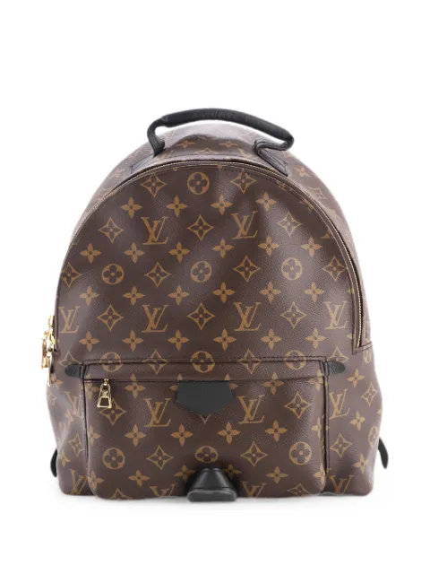 Louis Vuitton Pre-Owned Palm Springs Monogram Canvas MM backpack Brown UDJLVNE42KHNIHEM