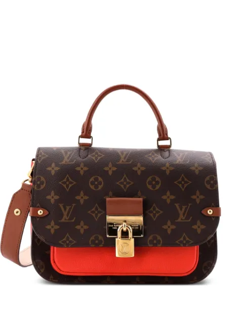 Louis Vuitton Pre-Owned Vaugirard Handbag Monogram Canvas with Leather satchel Red OAO0PC17D678LNL0