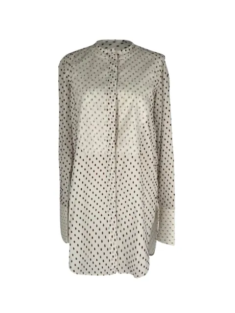 Celine Pre-Owned Swiss Dot shirt White RFCPUGBCL760466W