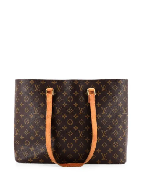 Louis Vuitton Pre-Owned Luco Handbag Monogram Canvas tote bag Brown WDHS9N5HJCM7X31J