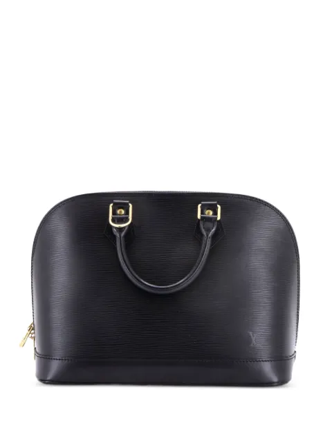 Louis Vuitton Pre-Owned Vintage Alma Handbag Epi Leather PM satchel Black VZ9TSVBU0B8PRQWX
