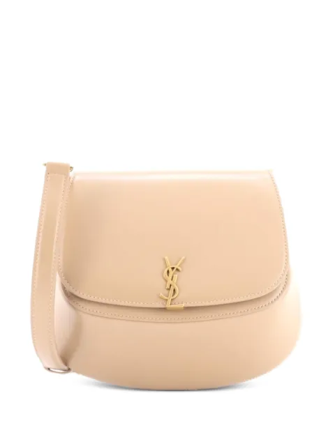Saint Laurent Pre-Owned Voltaire Top Handle Bag Leather Mini satchel Neutrals SCFEEQOTBXFOXT4K