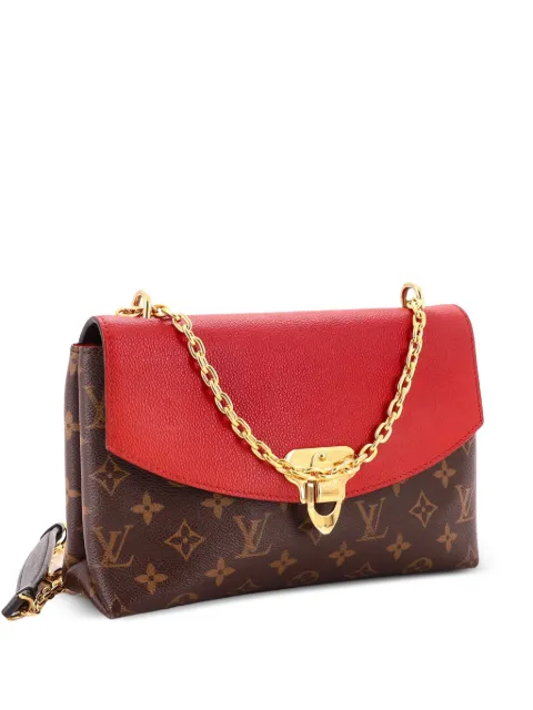Louis Vuitton Pre-Owned Saint Placide Handbag Monogram Canvas and Leather shoulder bag Red S98MBAKWOZSNRNVL
