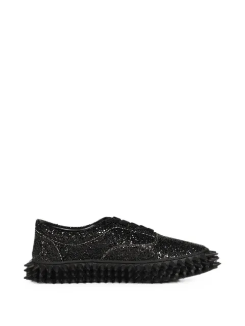 Doublet glitter-detail spiked-sole sneakers Black 26AW71FT72BLK
