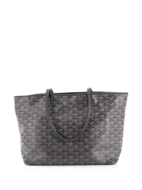 Goyard Pre-Owned Artois Coated Canvas PM tote bag Black AXLVB7D4LL8055VB