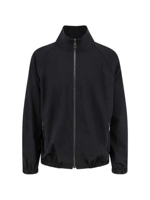 SEVEN GAUGE high-collar zip-up jacket Black CAM000310206