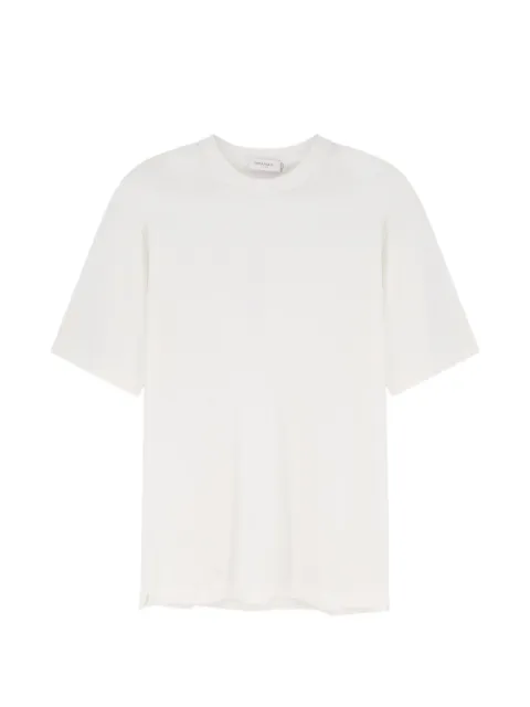 Bramani Cashmere crew-neck T-shirt White GCU11605PTCTSBIANCO