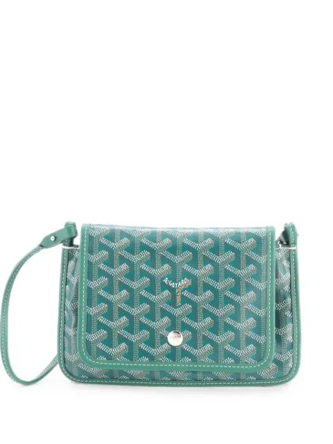 Goyard Pre-Owned Plumet Clutch Wallet Coated Canvas crossbody bag Green RBMZ4CTPIAQ0JYGJ