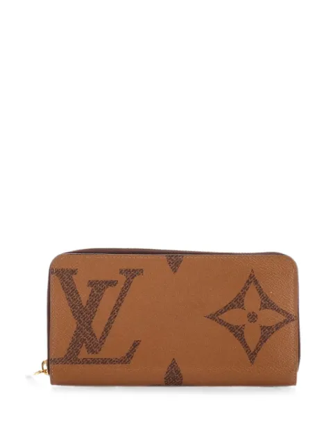 Louis Vuitton Pre-Owned Zippy Wallet Reverse Monogram Giant small wallets Brown 9WRGV0ANSPMPVUAT