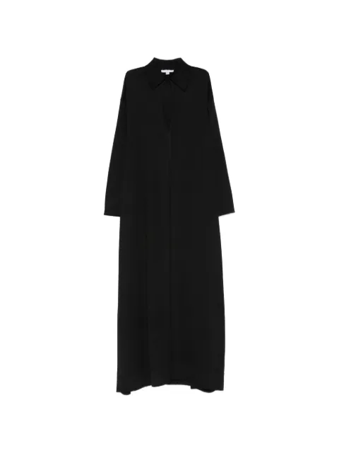 Malo cut-out knitted kaftan Black DXS135F8E01