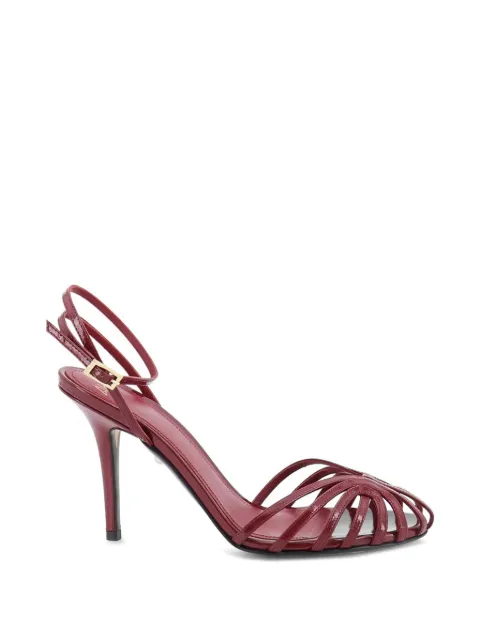 Alevì Blake patent leather sandals Red L26SC003R1261