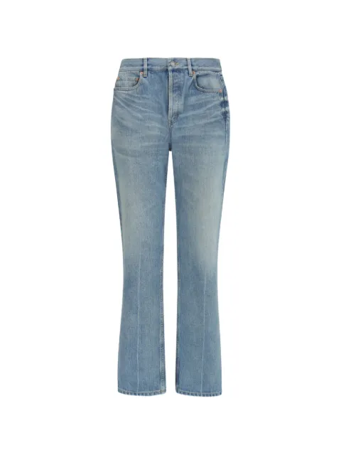 Saint Laurent mid-rise straight jeans Blue 873827Y863G