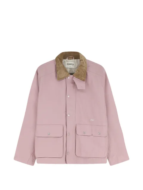 POMPEII corduroy-collar denim jacket Pink H20004020S2613