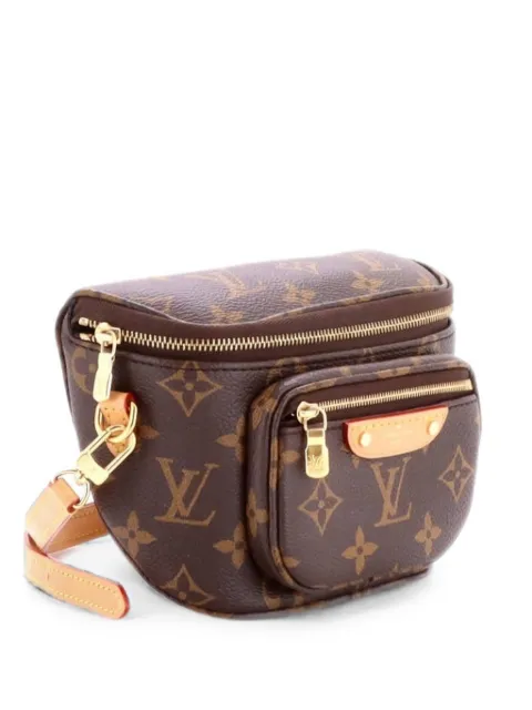 Louis Vuitton Pre-Owned Bum Bag Monogram Canvas Mini belt bag Brown 2MI5SVJB23EE2WMM