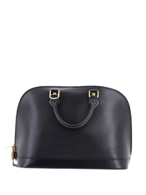 Louis Vuitton Pre-Owned Vintage Alma Handbag Epi Leather PM satchel Black 01B9Y1PAX8CS77WV