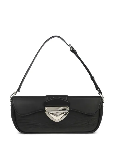 Louis Vuitton Pre-Owned 2007 Pochette Montaigne clutch bag Black 179073
