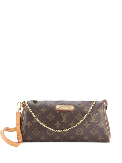 Louis Vuitton Pre-Owned Eva Handbag Monogram Canvas clutch bag Brown 2SR3H33CGSG63I4S