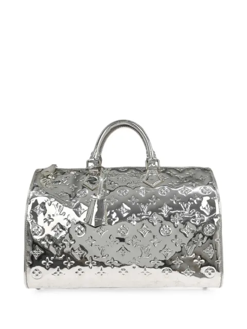 Louis Vuitton Pre-Owned 2008 35 Miroir Speedy Monogram tote bag Grey 179060