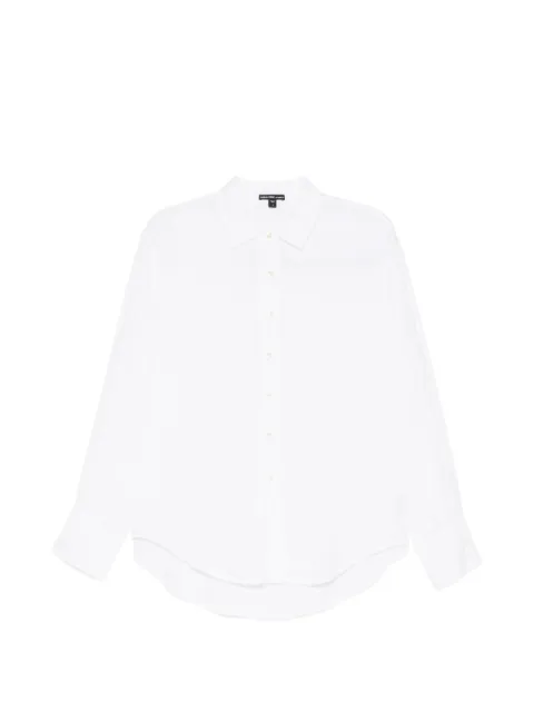 James Perse linen button-up shirt White WLSL3363