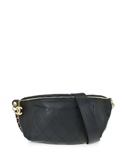 CHANEL Pre-Owned (x Pharrell Williams) 2018 quilted belt bag Black 179317