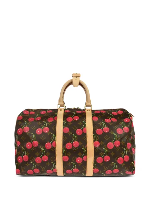 Louis Vuitton Pre-Owned 2005 45 Monogram Cherry Keepall travel bag Brown 197763