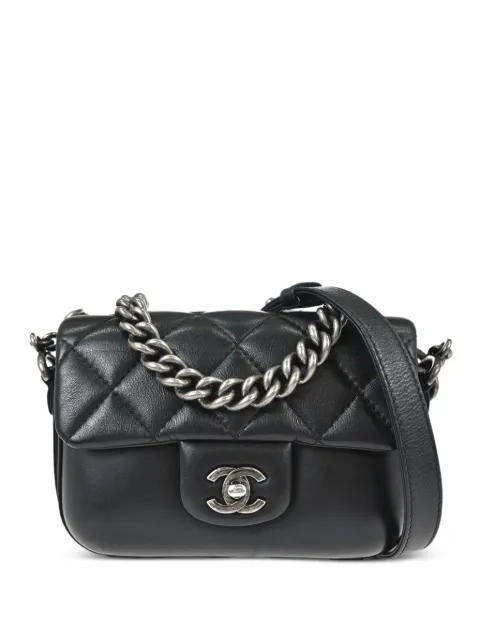 CHANEL Pre-Owned 2017 mini Rock My Shoulder bag Black 179315