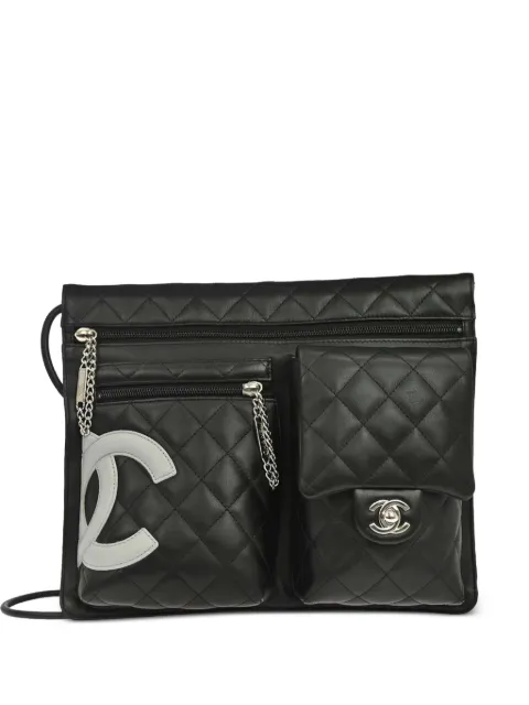 CHANEL Pre-Owned 2005 Cambon shoulder bag Black 179181