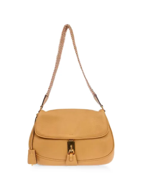Prada Pre-Owned 1990-2000s chain-link-strap shoulder bag Neutrals 179198