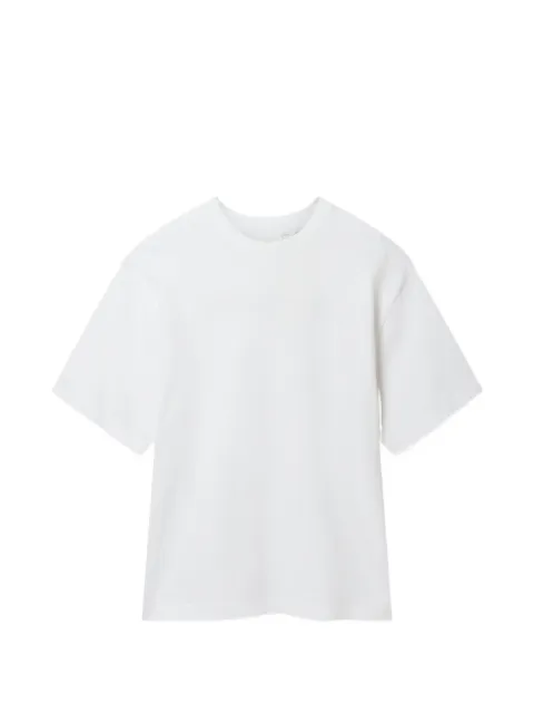 Axel Arigato Baseline logo-embroidered T-shirt White A4200004
