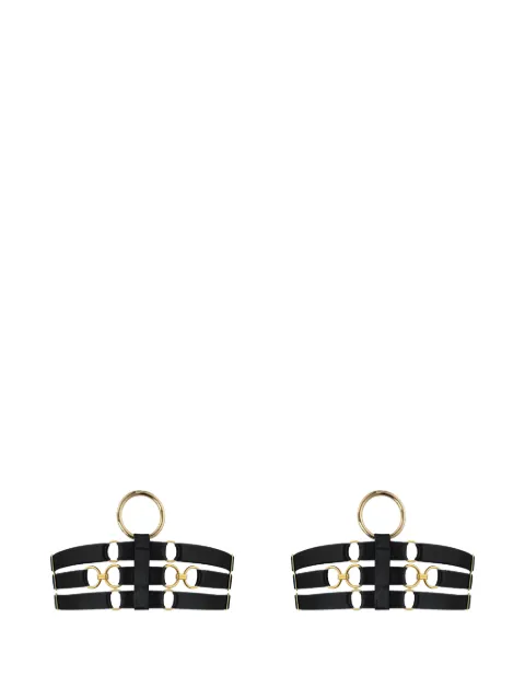 Bordelle Zenna garters (set of two) Black ZENNAGARTERS