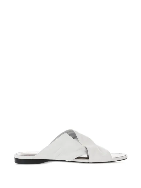 Paris Texas Maria crossover-strap sandals White PX1610XNPPSWHITE