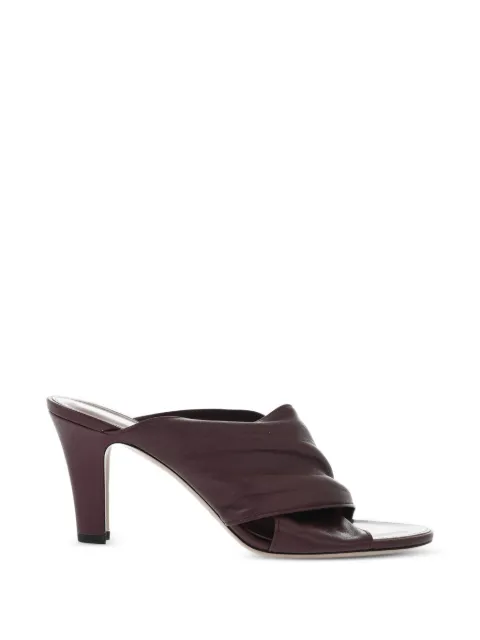 Paris Texas Maria criss-cross band mules Red PX1611XNPPSROUGENOIR