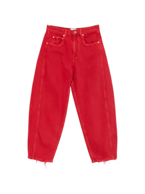 ISABEL MARANT Oriane frayed jeans Red PA0584FAD4H08I