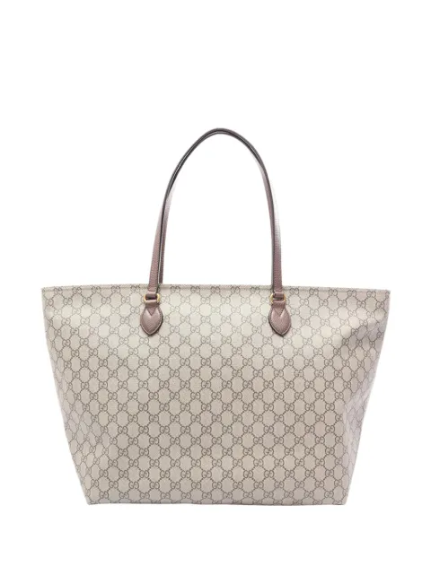 Gucci Pre-Owned 2022-2026 Medium GG Supreme Ophidia tote bag Neutrals 3ACB5YCZ937N39AD