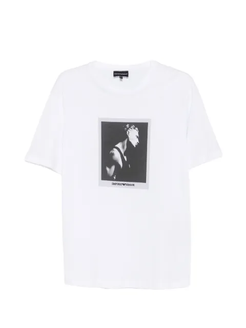 Emporio Armani regular fit T-shirts White EM006931AF23082