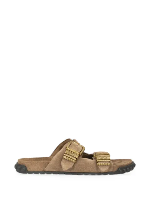 Ash Twister buckle-fastening sandals Brown 153184FANDANGO
