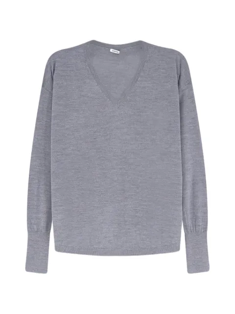 ASPESI V-neck long-sleeve sweater Grey 3259V10801183