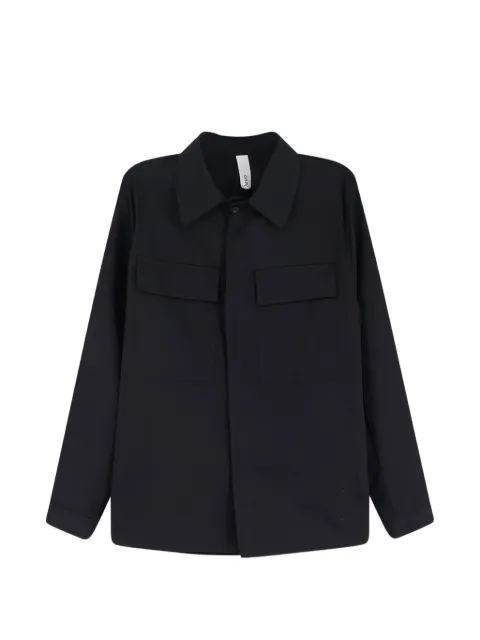 Hevo Specchiolla patch-pocket shirt Black SPECCHIOLLASCL7130303