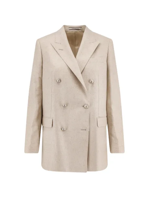 Tagliatore Jasmine double-breasted blazer Neutrals JJASMINE10B