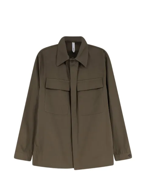 Hevo Specchiolla patch-pocket shirt Green SPECCHIOLLASCL7130615