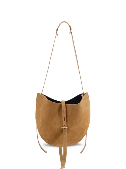 MINOBOSSI small Lizzie suede shoulder bag Brown PRLIZZIESUEDE