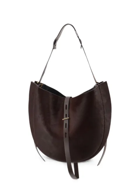 MINOBOSSI Liz ponyskin shoulder bag Brown PRLIZCAVALLIC701