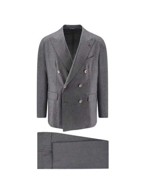 Tagliatore double-breasted wool suit Grey 2SNY10BNTAI550012
