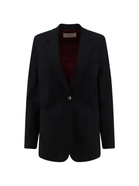 Alysi single-breasted blazer Black 166802A6055NE