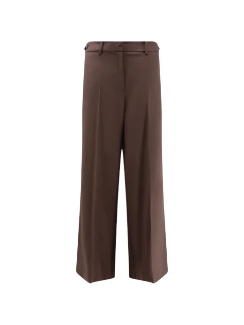 Alysi wide-leg trousers Brown 166128A6055CACAO