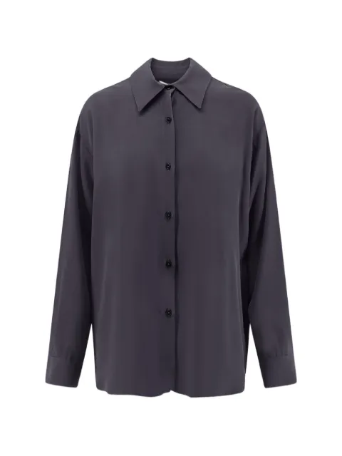 Alysi long-sleeve button-up shirt Purple 166214A6048ME