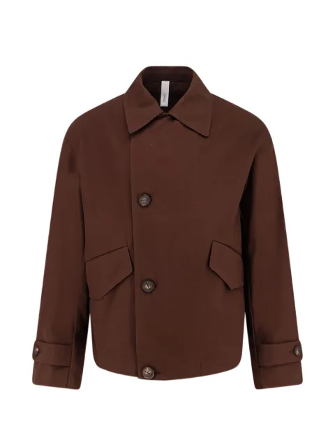Hevo Isola di San Pietro shirt jacket Brown ISOLADISANPIETROSL7050916