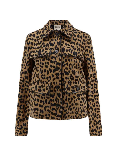 Semicouture Arabella animal-print jacket Brown Y6WO32